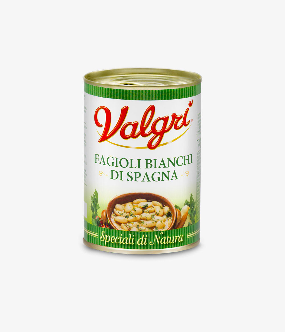 fagioli bianchi di spagna in latta