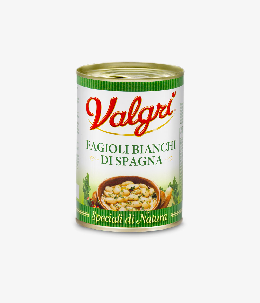 Fagioli Bianchi Di Spagna In Scatola 400gx24 Valgri