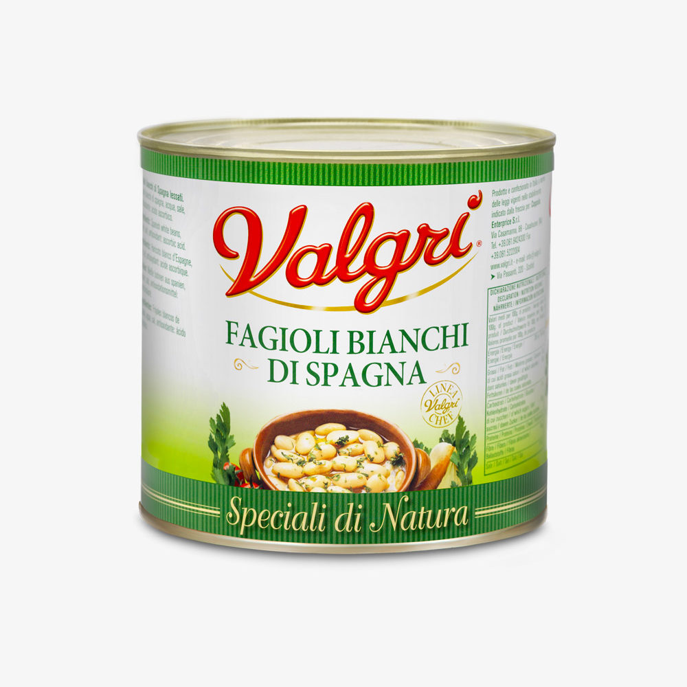 fagioli bianchi di spagna in scatola horeca