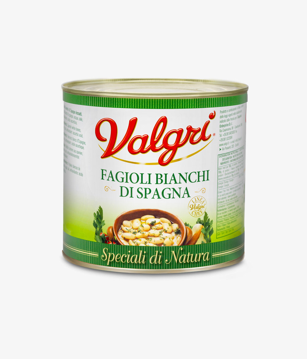 fagioli bianchi di spagna in scatola horeca