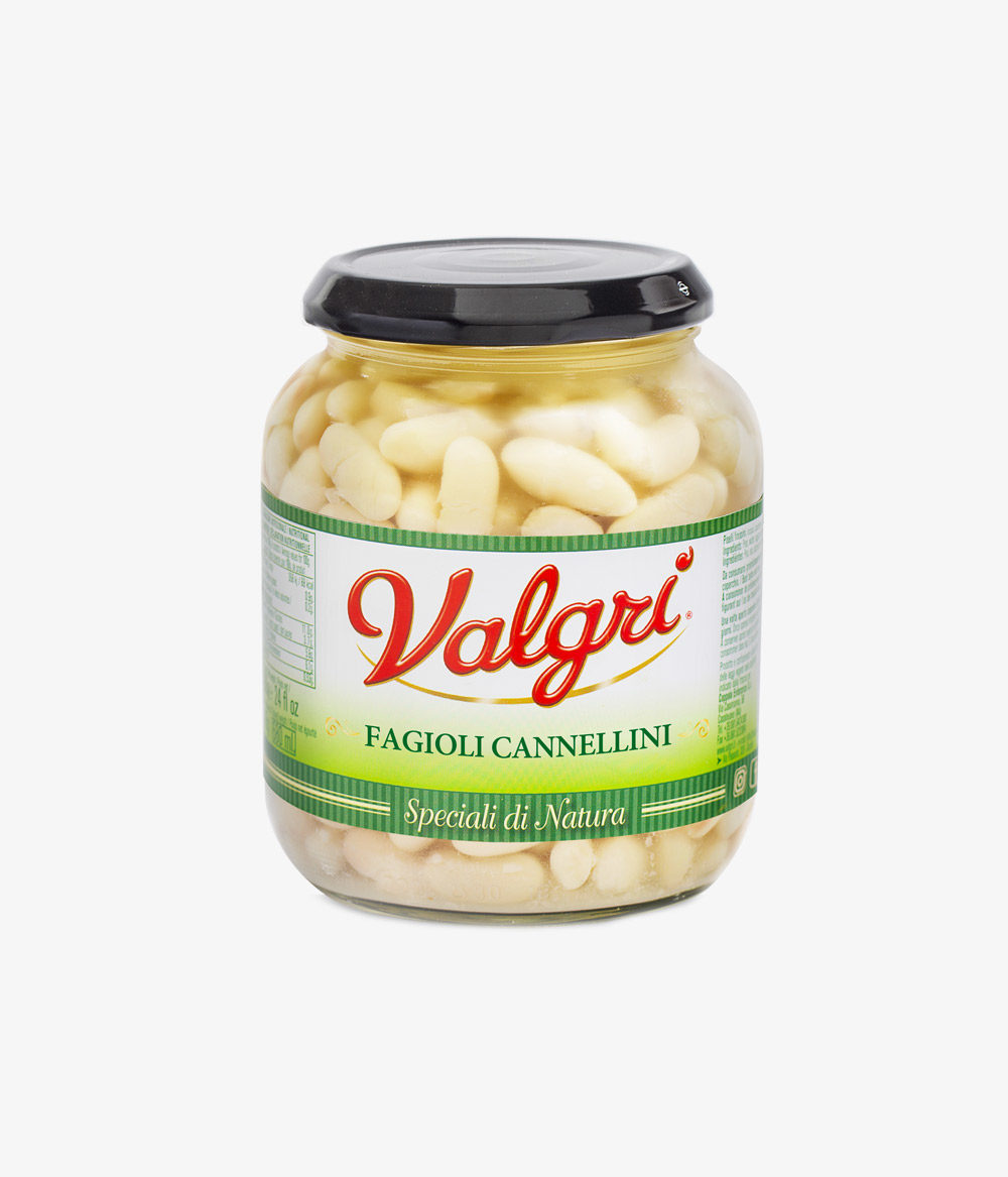 fagioli cannellini in vetro