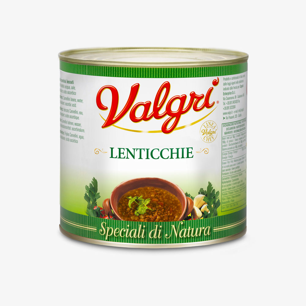 lenticchie in scatola horeca