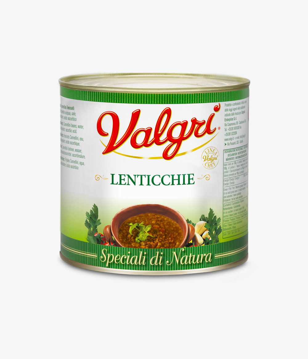 lenticchie in scatola horeca