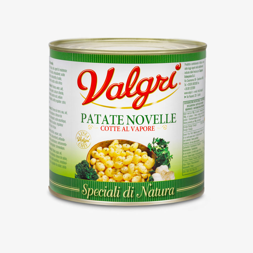 patate novelle in scatola horeca