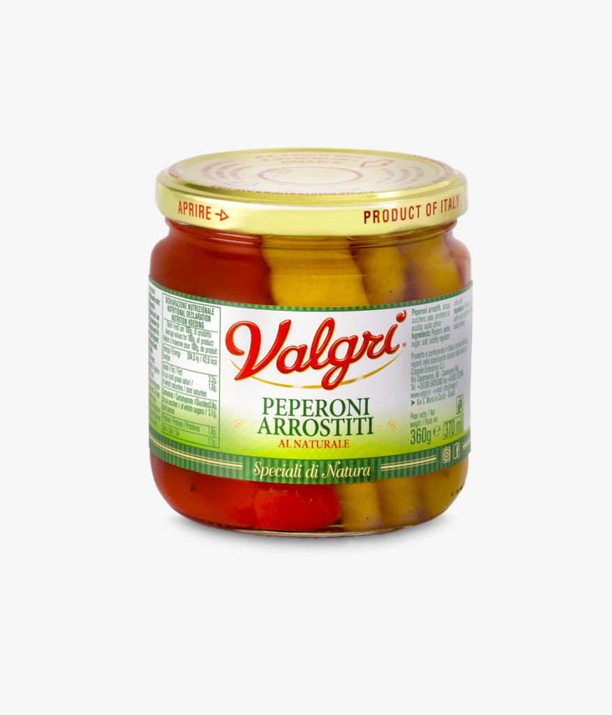 Jarred Roasted Peppers 400g×6 Valgri